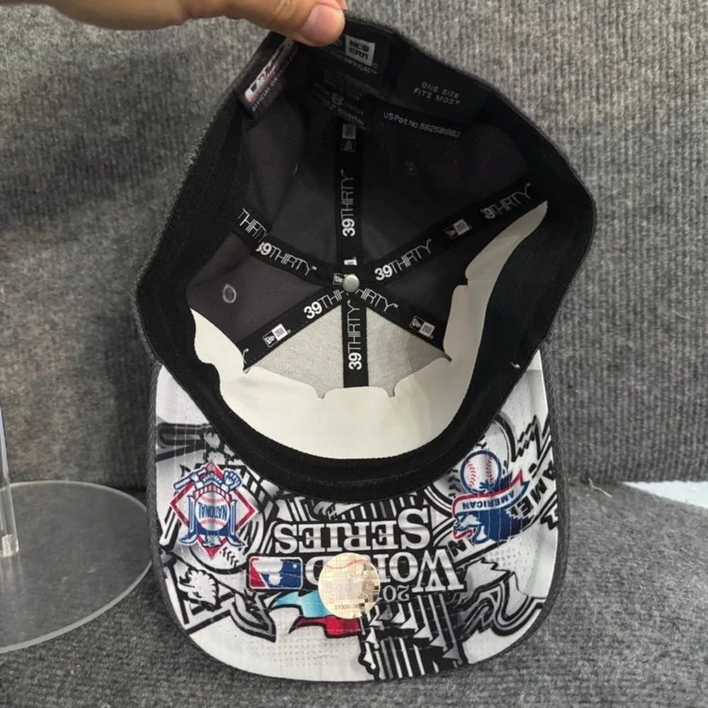 New Era 39THIRTY Boston Red Sox 2013 World Series Champions Hat Grey OSFM